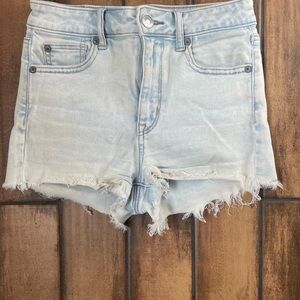 American Eagle Outfitters Light Wash Jean Shorts